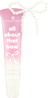 Lipgloss All About That Bow peptide 01 Kiss 'n Bow essence