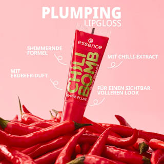 Lipgloss Chili Bomb Shiny 01 Strawberry Salsa essence
