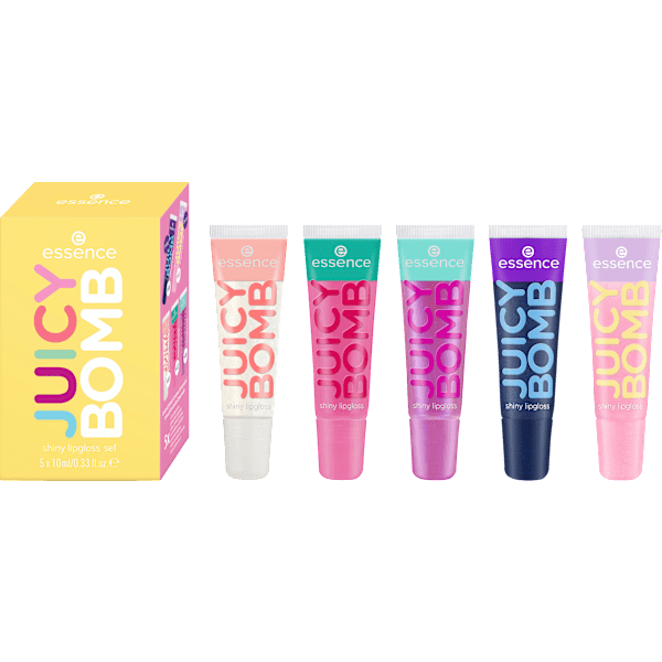 Lipgloss Juicy Bomb Set 5tlg 03 The Juicy Side Of Life essence