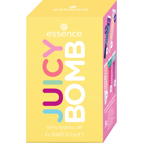 Lipgloss Juicy Bomb Set 5tlg 03 The Juicy Side Of Life essence