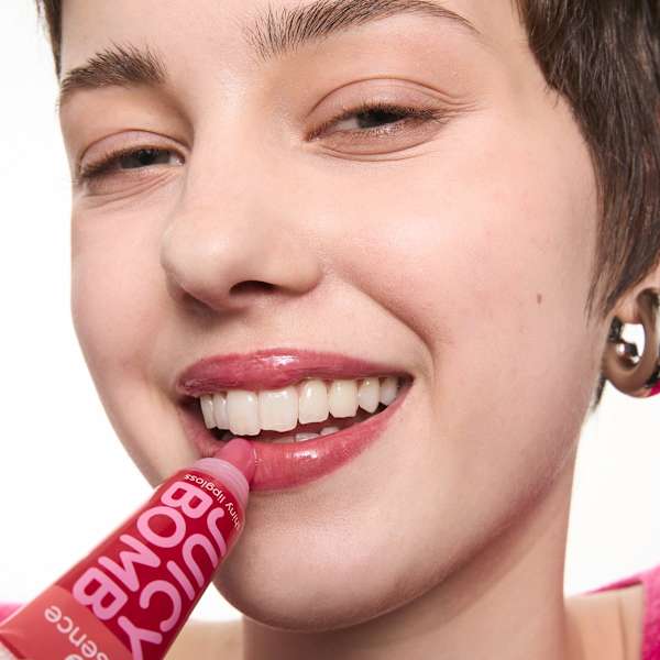 Lipgloss Juicy Bomb Shiny 104 Poppin' Pomegranate essence