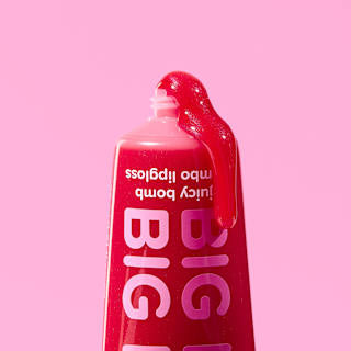Lipgloss Jumbo Juicy Bomb Say It With Juicy Big Hug 01 Poppin' Pomegranate essence