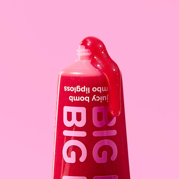 Lipgloss Jumbo Juicy Bomb Say It With Juicy Big Hug 01 Poppin' Pomegranate essence