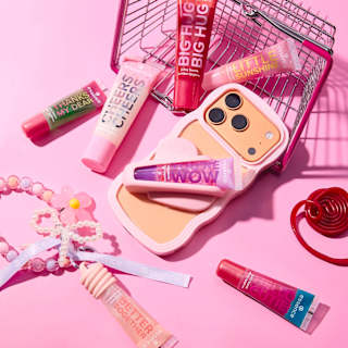 Lipgloss Jumbo Juicy Bomb Say It With Juicy Big Hug 01 Poppin' Pomegranate essence