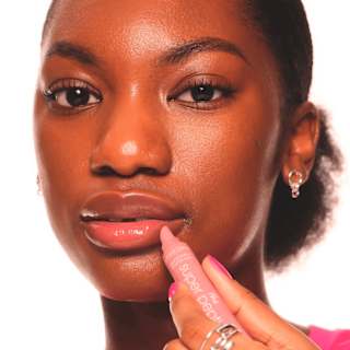 Lipgloss Set The Super Peptide Glossy Lip Treatment + Pouch 2tlg essence
