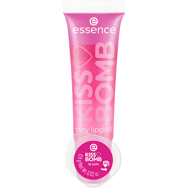 Lipgloss & Balm Kiss Bomb Shiny Set 01 Strawberry Sweetie essence