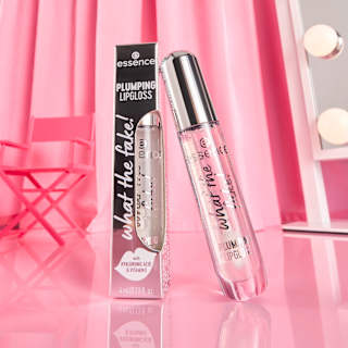 Lipgloss What The Fake! Plumping 100 Sheer Genius essence