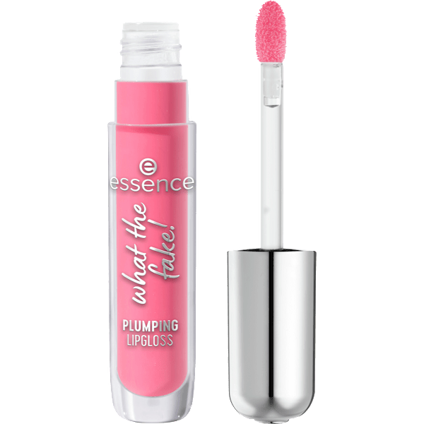 Lipgloss What The Fake! Plumping 102 Pink About It essence