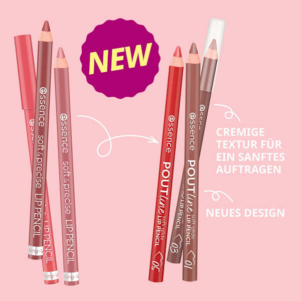 Lipliner Poutline Soft Glide 03 Bare Affair essence