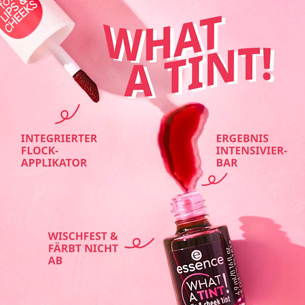 Lippen- und Wangenfarbe What A Tint 03 Peachy Vibes essence