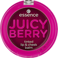Lippenbalsam Juicy Berry Tinted Lip & Cheek Balm essence