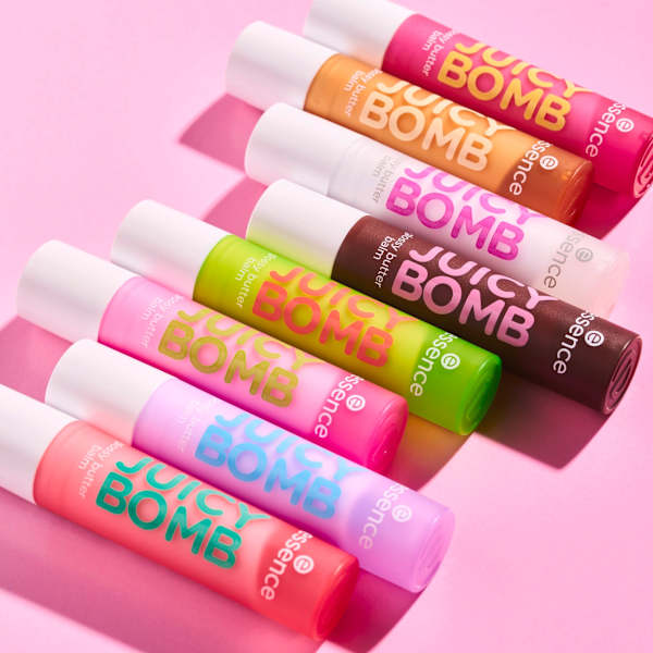 Lippenbalsam Juicy Bomb Glossy 02 So Berry Cute essence