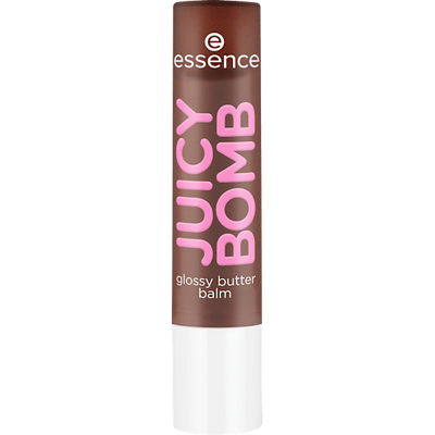 essence Lip balm Juicy Bomb Glossy 05 Choco Lot To Handle, 2.5 g