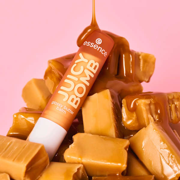 Lippenbalsam Juicy Bomb Glossy Butter Balm 07 Caramelt My Heart essence