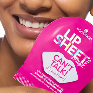 Lippenmaske Lip Sheet Mask 01 Can`t Talk! It´s Me Time! essence