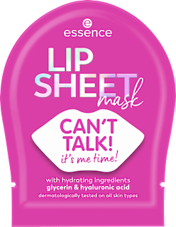 Lippenmaske Lip Sheet Mask 01 Can`t Talk! It´s Me Time! essence