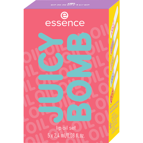 Lippenöl Juicy Bomb Set 5tlg 01 Glossy Days Ahead! essence