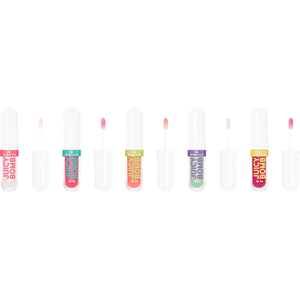 Lippenöl Juicy Bomb Set 5tlg 01 Glossy Days Ahead! essence