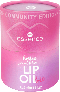 Lippenöl Set Hydra Kiss Lip Oil Trio (3x4ml) 3tlg essence
