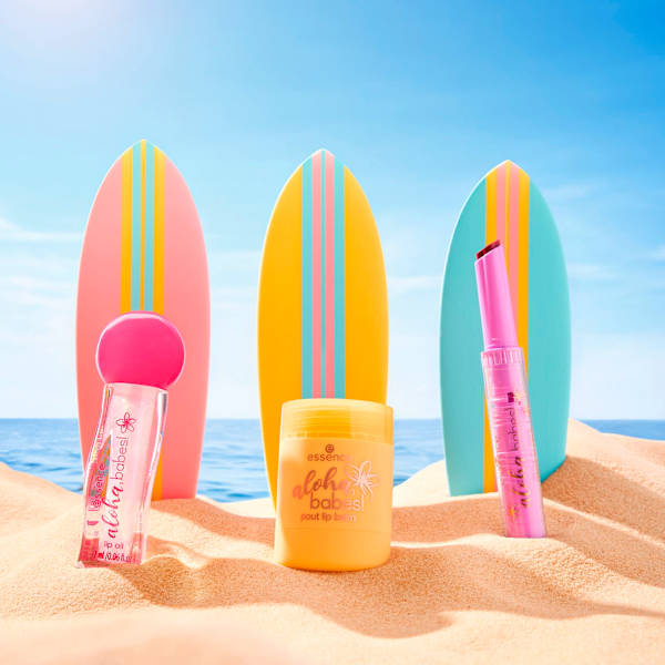 Lippenstift Aloha, Babes! 01 Sunny Bliss, Flower Kiss essence