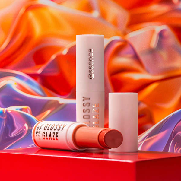 Lippenstift Glossy Glaze High Shine 02 essence