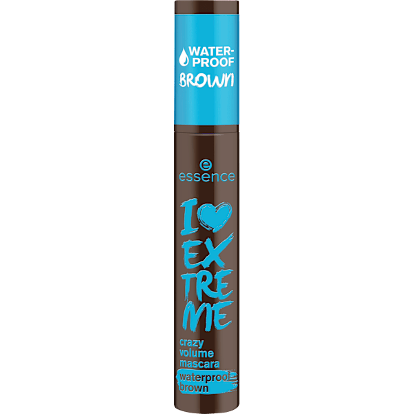 Mascara I Love Extreme Crazy Volume Waterproof Brown 01 Cozy Brown essence