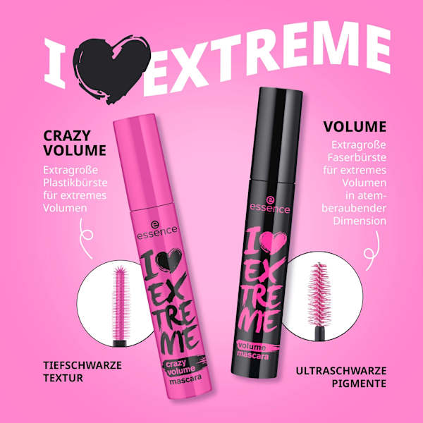 Mascara I Love Extreme Volume 01 essence