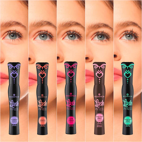Mascara Lash Princess False Lash Effect Black Brown essence