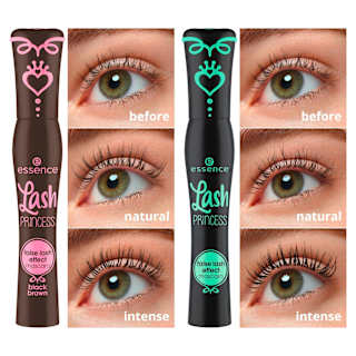 Mascara Lash Princess False Lash Effect Black Brown essence