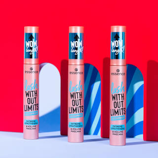 Mascara Lash Without Limits Extreme Lengthening & Volume 03 Black Waterproof essence