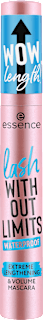 Mascara Lash Without Limits Extreme Lengthening & Volume 03 Black Waterproof essence