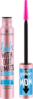 Mascara Lash Without Limits Extreme Lengthening & Volume 03 Black Waterproof essence