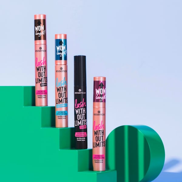 Mascara Lash Without Limits Extreme Lengthening & Volume 03 Black Waterproof essence