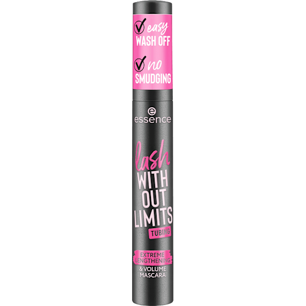 Mascara Lash Without Limits Tubing Extreme Lengthening & Volume 04 Black Tubing essence