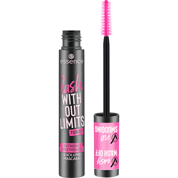 Mascara Lash Without Limits Tubing Extreme Lengthening & Volume 04 Black Tubing essence
