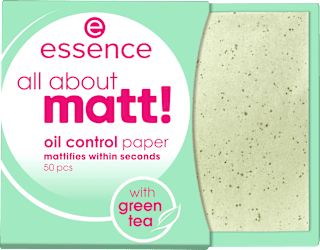 Mattierendes Papier All About Matt! Oil Control Paper essence
