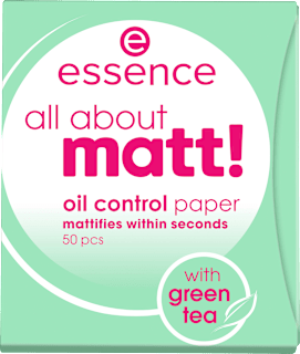 Mattierendes Papier All About Matt! Oil Control Paper essence