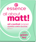 Mattierendes Papier All About Matt! Oil Control Paper essence