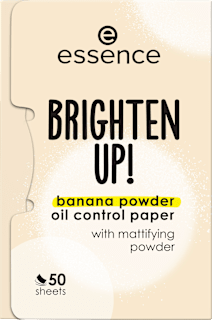 Mattierendes Papier Brighten Up Banana Powder Oil essence