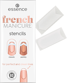 Nagelschablone French Manicure  01 French Tips & Tricks essence