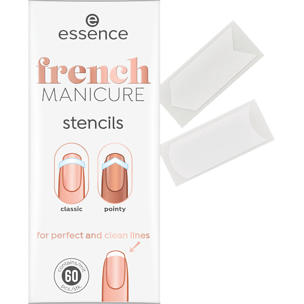 Nagelschablone French Manicure  01 French Tips & Tricks essence