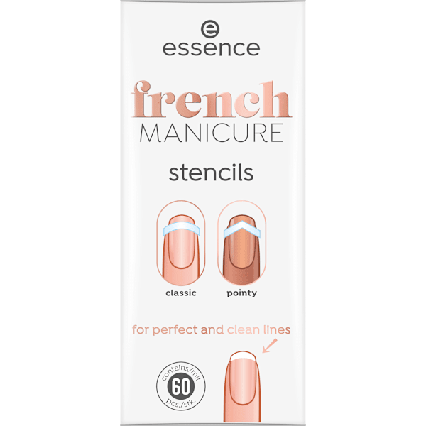 Nagelschablone French Manicure  01 French Tips & Tricks essence