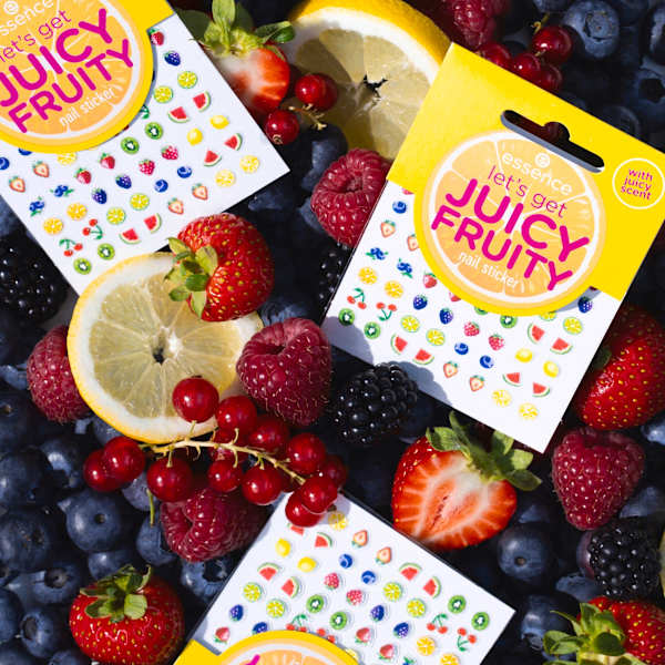 Nagelsticker Let's Get Juicy Fruity essence