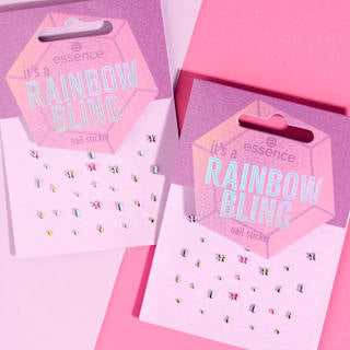 Nagelsticker Set It's A Rainbow Bling essence