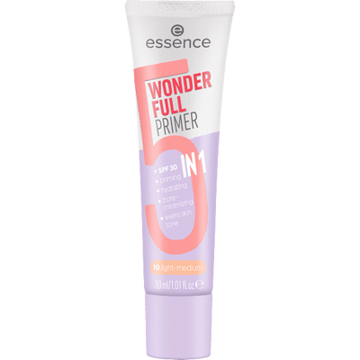 essence Primer Wonder Full 5in1 10 Light-Medium, 30 ml