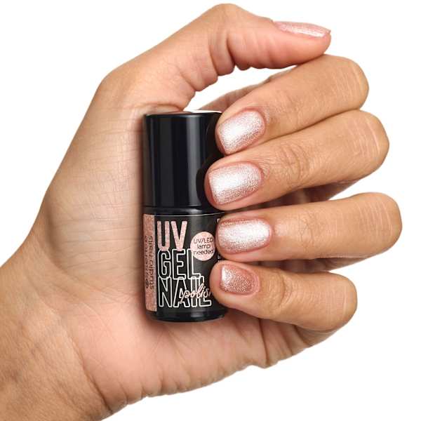 UV Nagellack Studio Nails UV Gel Nail 24 Glitterally Rose essence