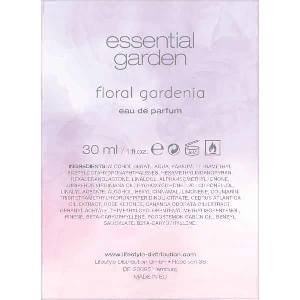 Floral Gardenia Eau de Parfum essential garden