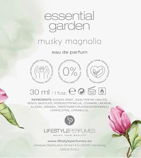 Musky Magnolia Eau de Parfum essential garden