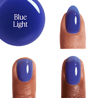 Nagellack glass nails 0 Blue Light  essie