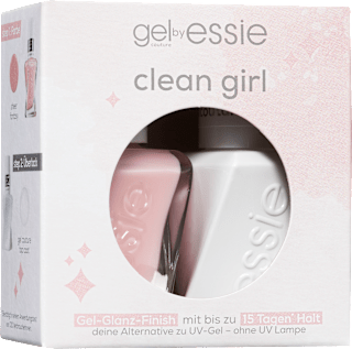 Nagellackset Gel Couture by essie Routine Clean Girl, 2tlg essie